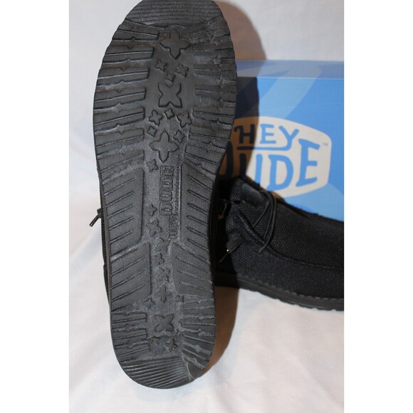 Hey Dude Men's Wally Mix Funk‎ Mono Shade Black NEW - Picture 5 of 5